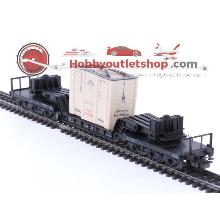 Schaal H0 Märklin 4516 & 4618 set van 2 zwarewagens van de DB #5794