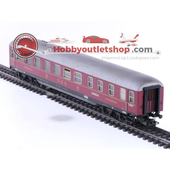 Schaal H0 Märklin 4024.3 Restauratierijtuig van de DRG #5807