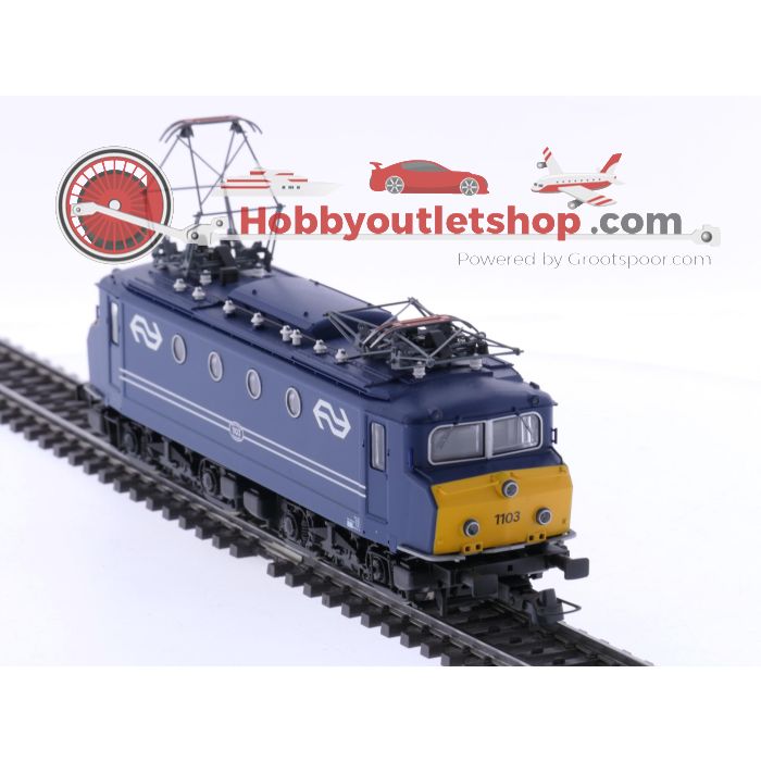 Schaal H0 Roco 68581 elektrische locomotief 1100 van de NS. Digitaal #5826