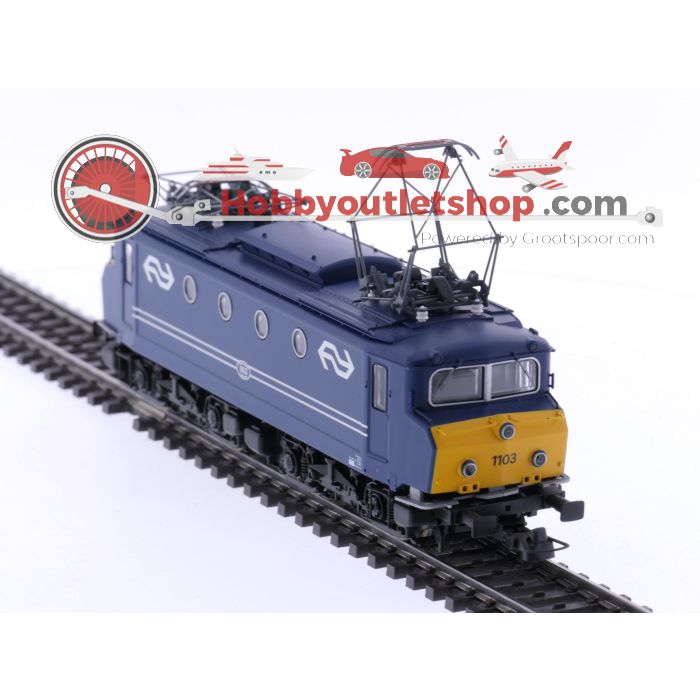 Schaal H0 Roco 68581 elektrische locomotief 1100 van de NS. Digitaal #5826