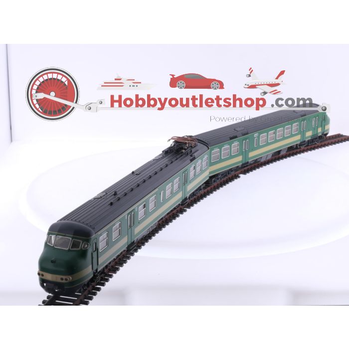 Schaal H0 Fleischmann 4472 elektrisch treinstel mat64 van de NS Jubileummodel #5830