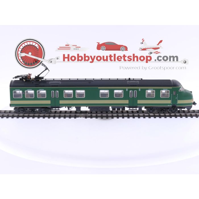 Schaal H0 Fleischmann 4472 elektrisch treinstel mat64 van de NS Jubileummodel #5830