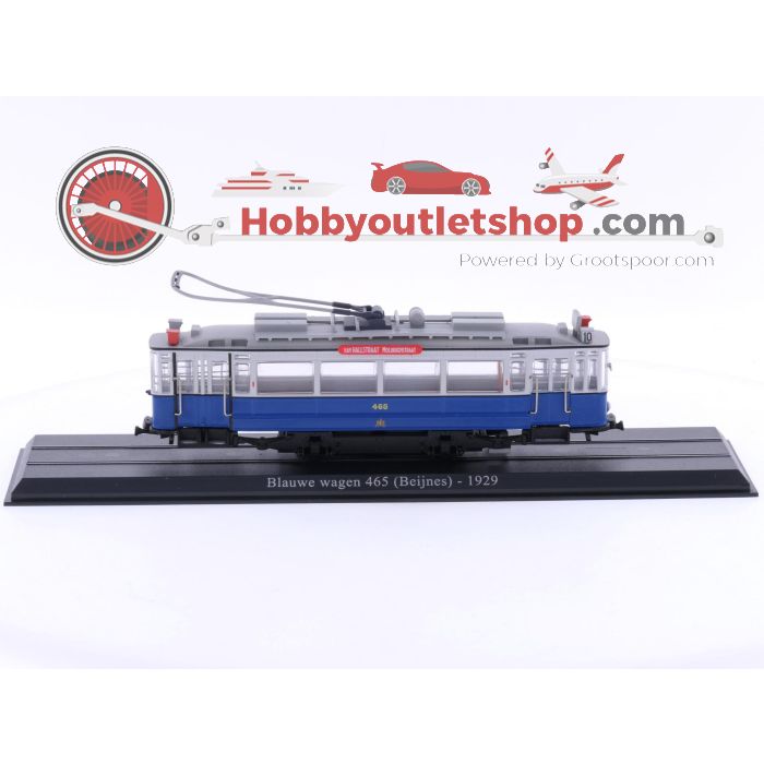 Schaal H0 Atlas tram van de GVB dummy #5831