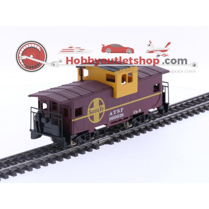 Schaal H0 Bachmann 17134, 17702, 17840 & 18001 Amerikaanse wagons set van de UP & ATSF #5834