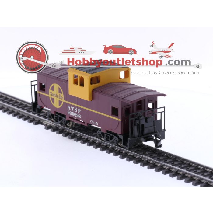 Schaal H0 Bachmann 17134, 17702, 17840 & 18001 Amerikaanse wagons set van de UP & ATSF #5834