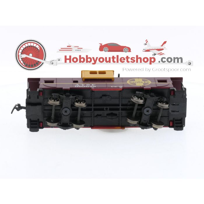 Schaal H0 Bachmann 17134, 17702, 17840 & 18001 Amerikaanse wagons set van de UP & ATSF #5834