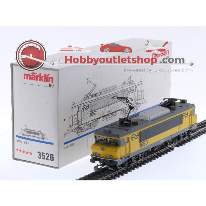 Schaal H0 Märklin 3526 elektrische locomotief Serie 1600 van de NS #5846 - sku: 20240801012802 - Gebruikt - Zeer goede staat - Afbeelding 11