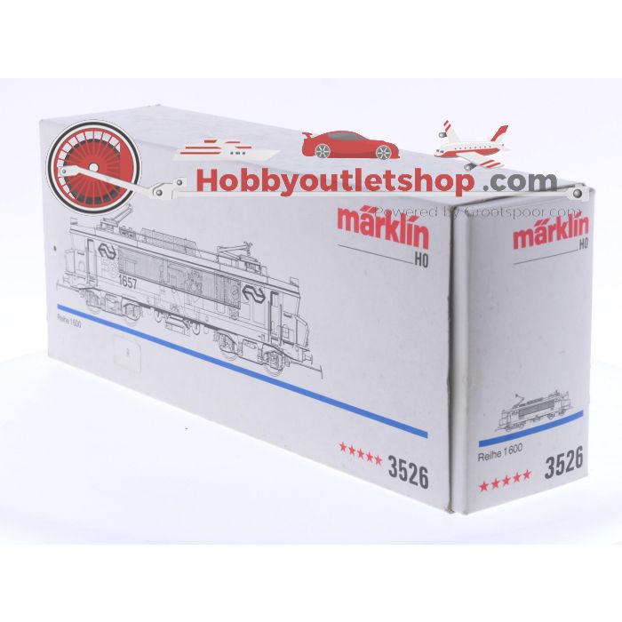 Schaal H0 Märklin 3526 elektrische locomotief Serie 1600 van de NS #5846 - sku: 20240801012802 - Gebruikt - Zeer goede staat - Afbeelding 9