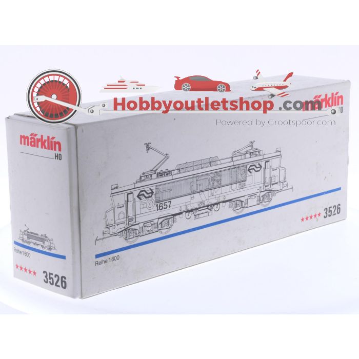 Schaal H0 Märklin 3526 elektrische locomotief Serie 1600 van de NS #5846 - sku: 20240801012802 - Gebruikt - Zeer goede staat - Afbeelding 10
