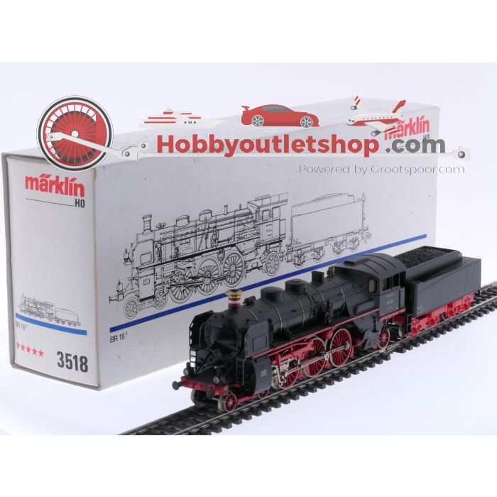Schaal H0 Märklin 3518 stoomlocomotief met losse tender 18.4 /Bay.S3/6 van de DRG #5847 - sku: 20240801014337 - Used - Very good condition - Photo 10