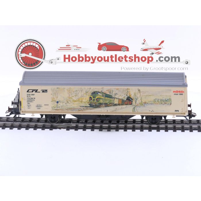 Schaal H0 Märklin 4735.002 gesloten goederenwagon van de CFL #5851