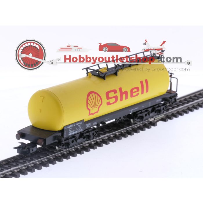 Schaal H0 Märklin 4650 & 4651 set van 2 ketelwagens van de DB #5854
