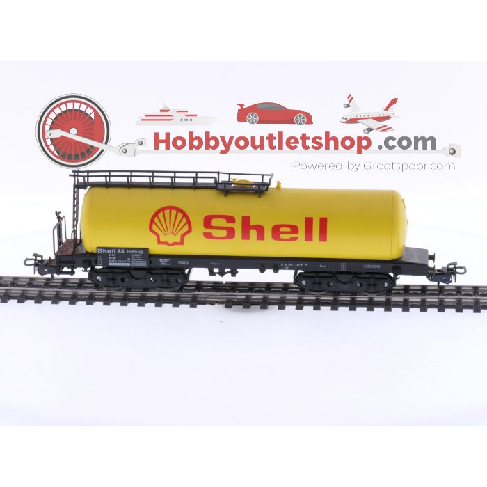 Schaal H0 Märklin 4650 & 4651 set van 2 ketelwagens van de DB #5854
