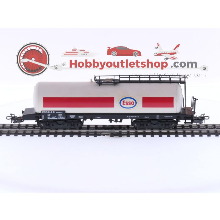 Schaal H0 Märklin 4650 & 4651 set van 2 ketelwagens van de DB #5854