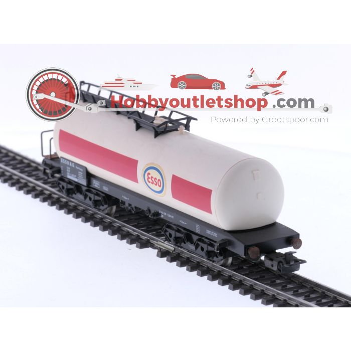 Schaal H0 Märklin 4650 & 4651 set van 2 ketelwagens van de DB #5854