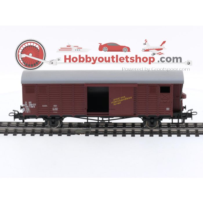 Schaal H0 Märklin 4698 gesloten goederenwagon van de SBB #5858 - sku: 20240807104843 - Used - Very good condition - Photo 4