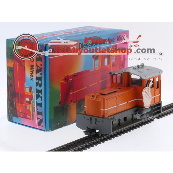 Schaal 0e Märklin Minex 3420 smalspoor-diesellocomotief van de SWEG #5863