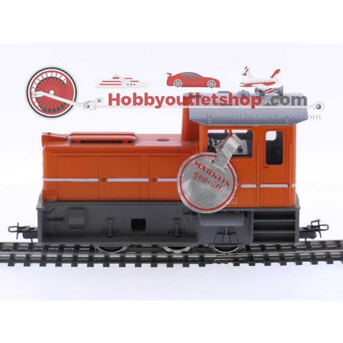 Schaal 0e Märklin Minex 3420 smalspoor-diesellocomotief van de SWEG #5863