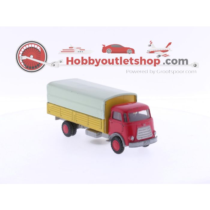  Schaal 1:50 Lion Car Nr.23 DAF vrachtauto met huif. #6039