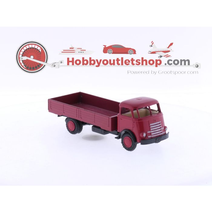 Schaal 1:50 Lion Car Nr.21 DAF vrachtauto met open laadbak. #6040