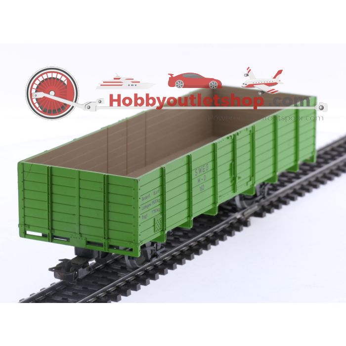 Schaal 0e Märklin 4451 hogebordwagen van de SWEG #5871