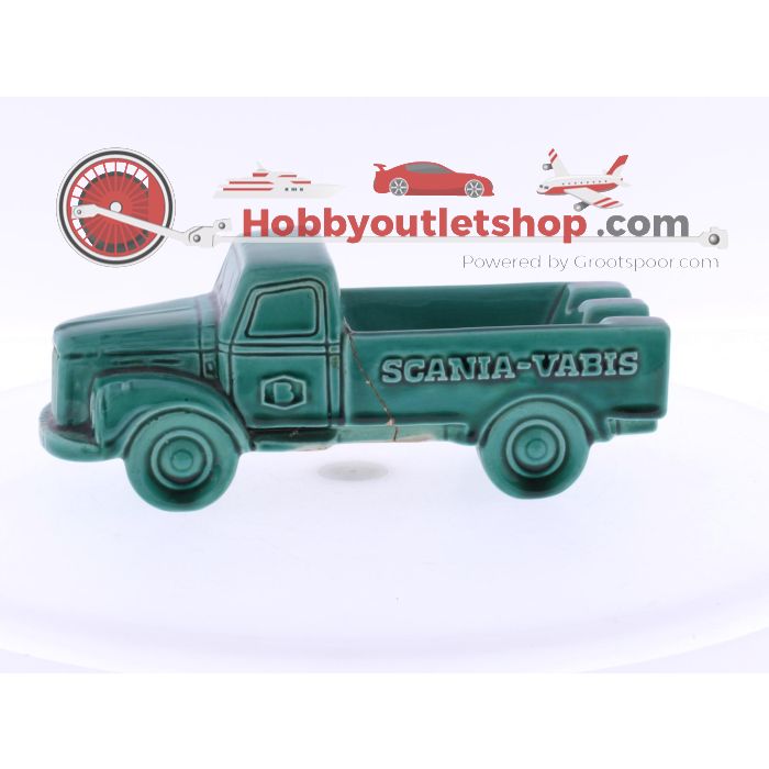 Scania Vabis Beers asbak. porselein, zeldzaam collectors item ca 1960. #6045