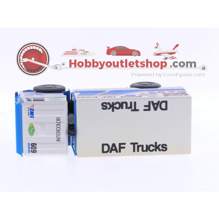 Schaal 1:50 Portegies truck models DAF Turbotwin II Parijs-Dakar 1988.Jan de Rooy 600,608,609 . Set van 4 modellen, met fotos en stickers #6051 - sku: 20240809111656 - Gebruikt - Zo goed als nieuw - Afbeelding 37
