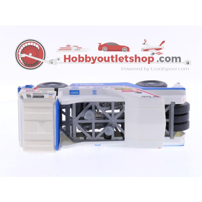Schaal 1:50 Portegies truck models DAF Turbotwin II Parijs-Dakar 1987 Jan de Rooy 600. #6050