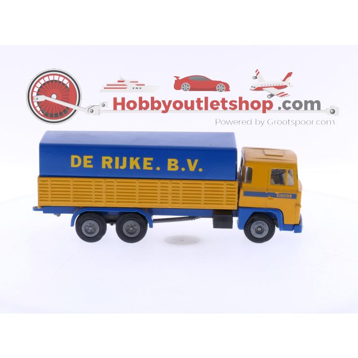 Schaal 1:50 Tekno Scania 141 truck + trailer De Rijke B.V.  #6057