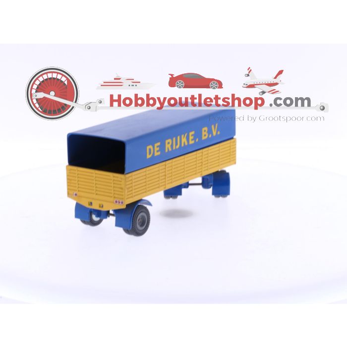Schaal 1:50 Tekno Scania 141 truck + trailer De Rijke B.V.  #6057