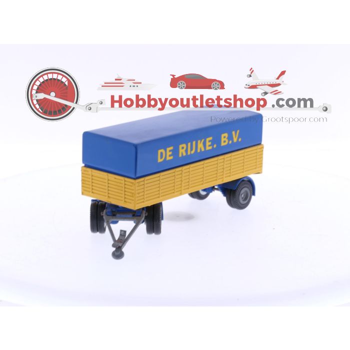 Schaal 1:50 Tekno Scania 141 truck + trailer De Rijke B.V.  #6057