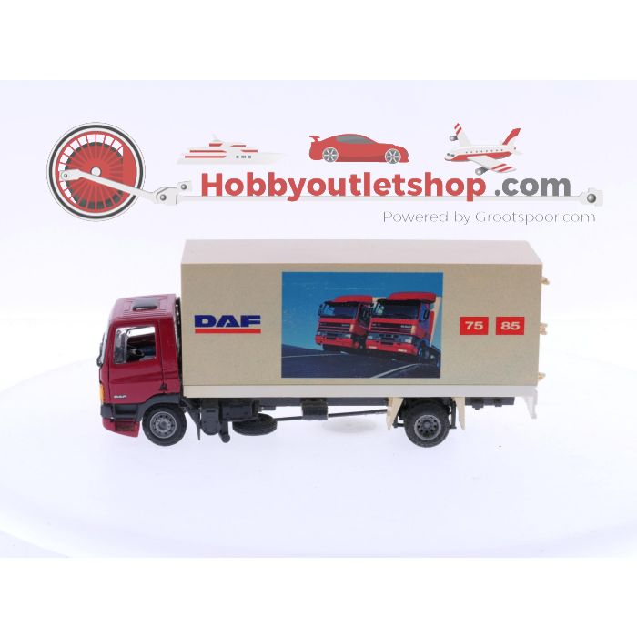 Schaal 1:50 Tekno 931201 DAF 75 2 as Voorwagen. #6056