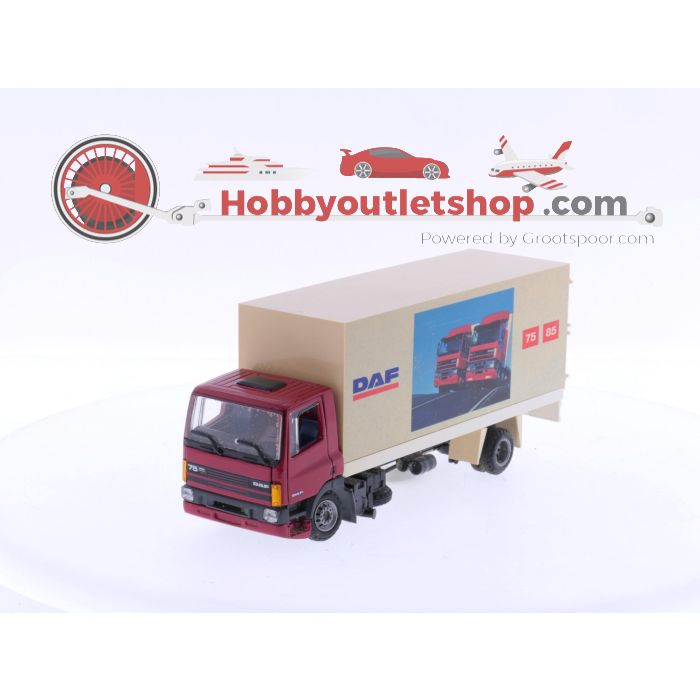 Schaal 1:50 Tekno 931201 DAF 75 2 as Voorwagen. #6056