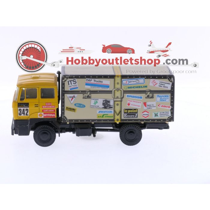 Schaal 1:50 Lion Car Nr.342 Dakar DAF 3300 de Koffer van Jan de Rooy 1983. #6063 - sku: 20240813104037 - Gebraucht - Wie Neu - Bild 3