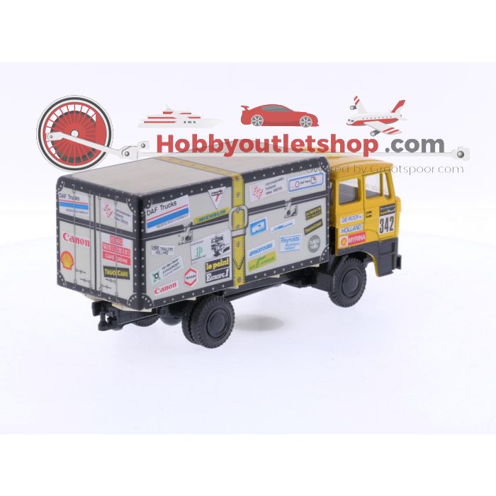 Schaal 1:50 Lion Car Nr.342 Dakar DAF 3300 de Koffer van Jan de Rooy 1983. #6063 - sku: 20240813104037 - Gebraucht - Wie Neu - Bild 5
