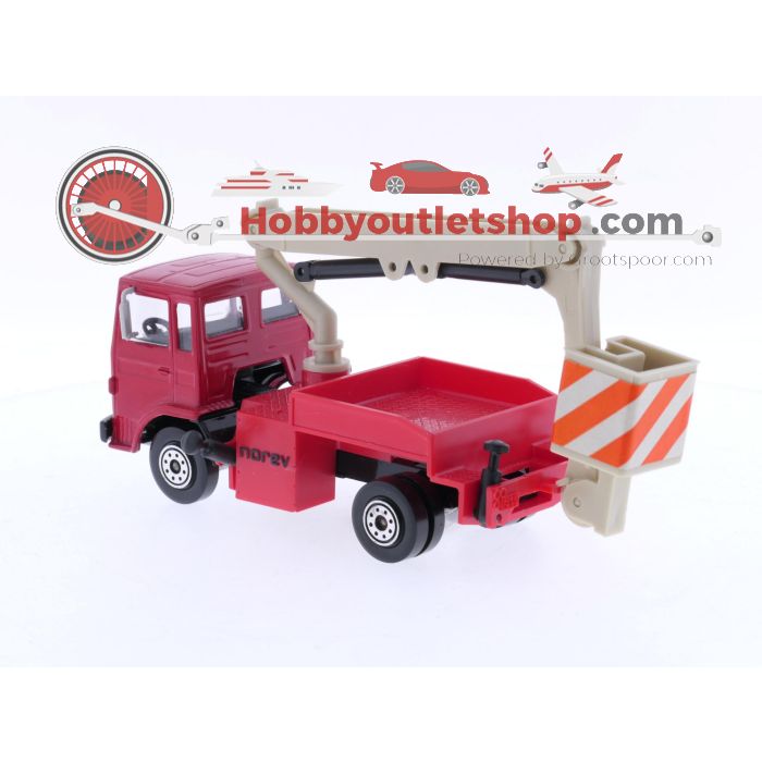 Schaal 1:43 Norev Saviem SM 5 C, hoogwerker. #6071