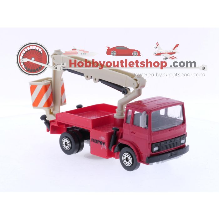 Schaal 1:43 Norev Saviem SM 5 C, hoogwerker. #6071