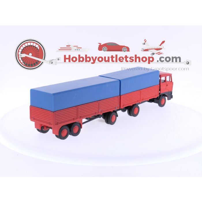 Schaal 1:50 Lion Car Nr.63 Daf 2800 vrachtauto met aanhangwagen. #6077 - sku: 20240815114559 - Used - Very good condition - Photo 3
