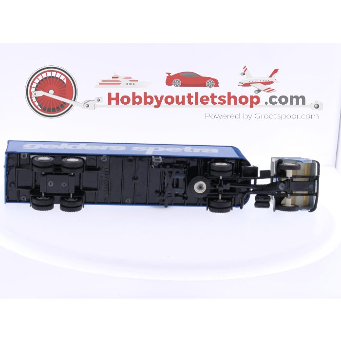 Schaal 1:50 Lion Car Nr.36 Daf 2800-3300 trekker met eurotrailer. gelders spetra #6083