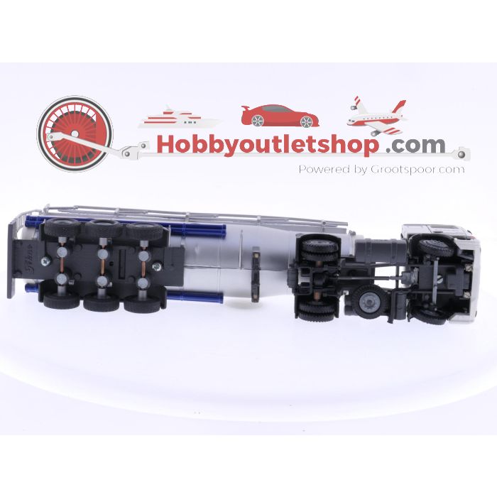  Schaal 1:50 Tekno MUS1346 DAF 95 spacecab met tankoplegger. #6084