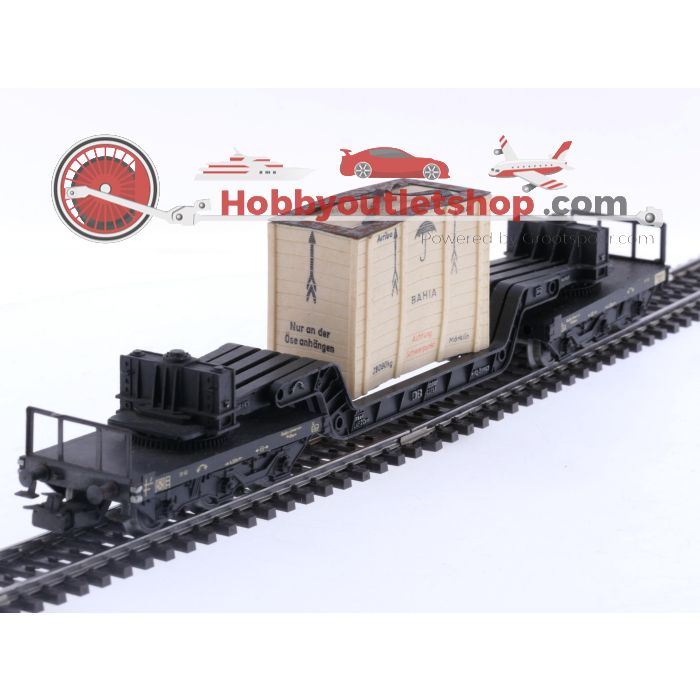 Schaal H0 Märklin 4618 & 4625 goederenwagon set van de DB #5900
