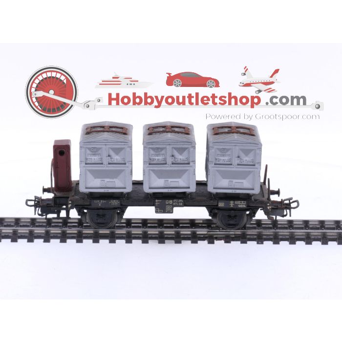 Schaal H0 Märklin 4618 & 4625 goederenwagon set van de DB #5900