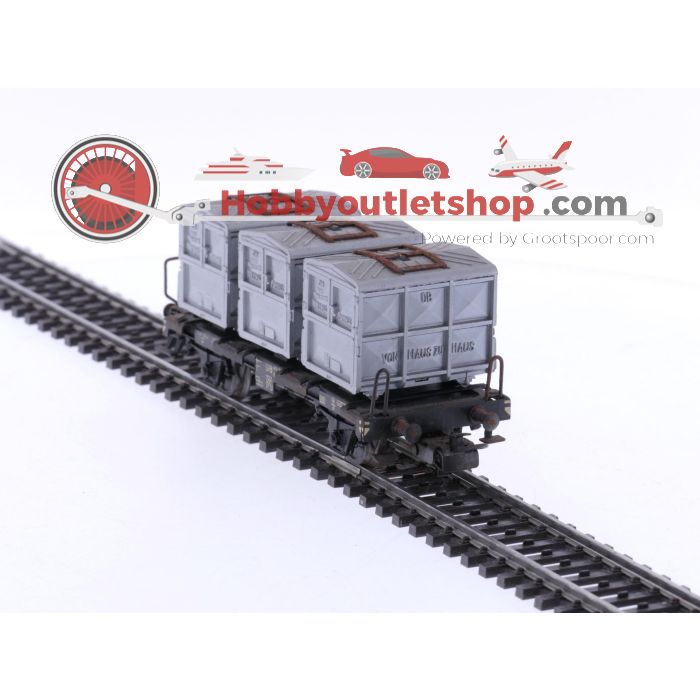 Schaal H0 Märklin 4618 & 4625 goederenwagon set van de DB #5900