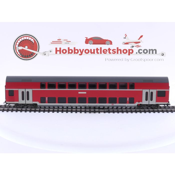 Schaal H0 Märklin 29470.2 dubbeldekrijtuig DBz 751 van de DB #5904