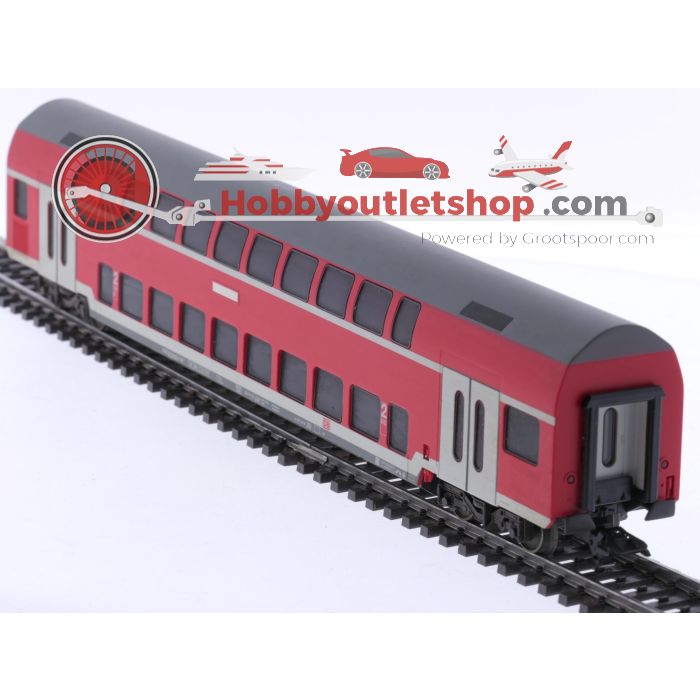 Schaal H0 Märklin 29470.2 dubbeldekrijtuig DBz 751 van de DB #5904