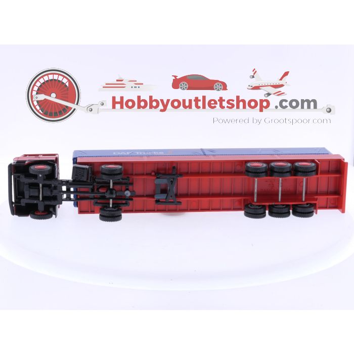  Schaal 1:50 DAF 2800 Lion Car Nr. 58-70 trekker met oplegger. #6112