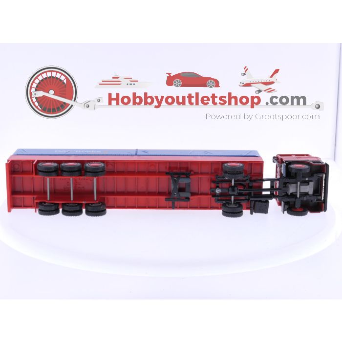 Schaal 1:50 DAF 2800 Lion Car Nr. 58-70 trekker met oplegger. #6113