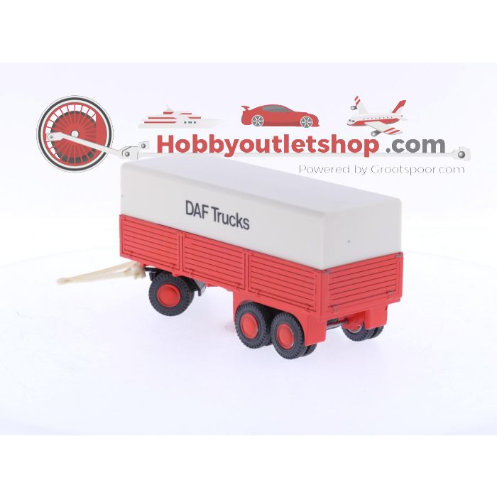  Schaal 1:50 Lion Car Nr.64 Daf 2800 vrachtauto met aanhang-wagen. #6115