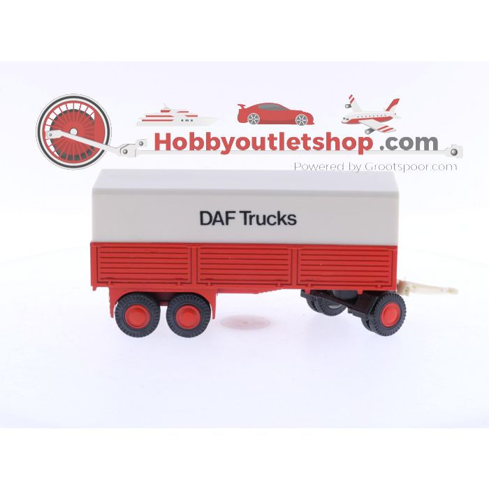  Schaal 1:50 Lion Car Nr.64 Daf 2800 vrachtauto met aanhang-wagen. #6115