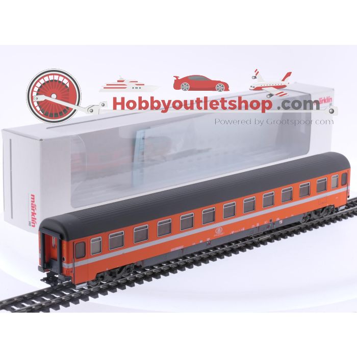 Schaal H0 Märklin 43521 personenrijtuig BI6 2e kl. van de SNCB/NMBS #5911 - sku: 20240822101845 - Gebruikt - Zo goed als nieuw - Afbeelding 11